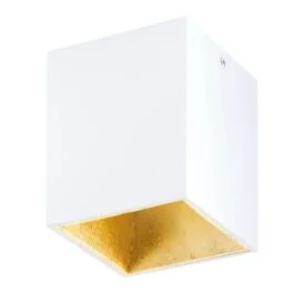Eglo Plafondlamp | POLASSO PRO | GU10 100x100 wit-goud 8W IP20 Obniżka ceny