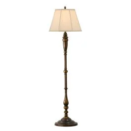 Zniżka Feiss Staande LED Lamp Lincolndale | 1X E27 Max 60W | Astral Bronze