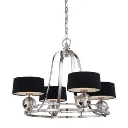 Zamów teraz Quoizel LED Kroonluchter | 3W 3000K 1200Lm 830 | Dimbaar | Imperial Silver