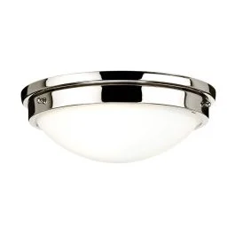 Feiss LED Plafondlamp Gravity | 2X E27 Max 60W | Dimbaar | Polished Nickel Promocja