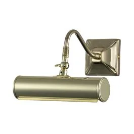 Nowość Elstead Lighting LED Schilderijverlichting Picture Light | 1X E14 Max 40W | Dimbaar | Polished Brass