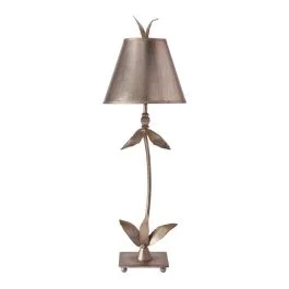 Flambeau LED Tafellamp Red Bell | 1X E27 Max 60W | Silver Leaf Rabat