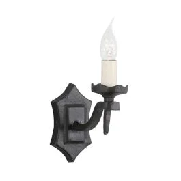 Ostatnie sztuki Elstead Lighting LED Wandlamp Rectory | 1X E14 Max 60W | Black