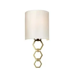 Elstead Lighting LED Wandlamp Clark | 1X E27 Max 60W | Aged Brass Dodaj do koszyka