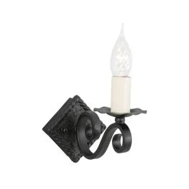 Oferta czasowa Elstead Lighting LED Wandlamp Rectory | 1X E14 Max 60W | Black