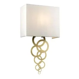 Elstead Lighting LED Wandlamp Rosa | 1X E27 Max 60W | Aged Brass Popularny