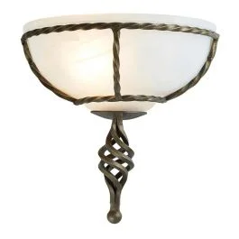 Nowość Elstead Lighting LED Wandlamp Pembroke | 1X E27 Max 60W | Black/Gold