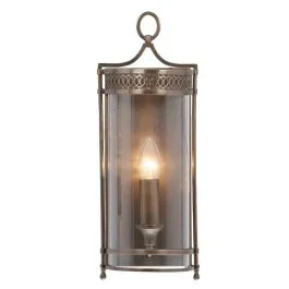 Hit sprzedaży Elstead Lighting LED Wandlamp Guildhall | 1X E14 Max 60W | Dark Bronze