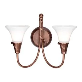 Elstead Lighting LED Wandlamp Emily | 2X E14 Max 40W | Copper Patina Promocja