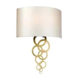 Ekspresowa dostawa Elstead Lighting LED Wandlamp Curtis | 2X E27 Max 60W | Aged Brass