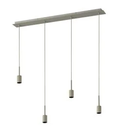 Ograniczona ilość Ledvance LED Armatuur E27 | Decor Needle Pendant Linear 4xE27 Beige