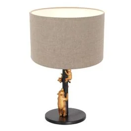 Anne Light Animaux LED Tafellamp | 1x E27 40W | Dimbaar | Grijs/Zwart Tylko do końca tygodnia