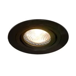 Zniżka Steinhauer Pelite spot Ø10cm LED Inbouwspot | 1x GU10 10W | Dimbaar | Zwart