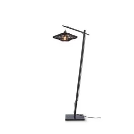 Zamów teraz Good&Mojo Bamboe LED Staande Lamp Zanzibar | 1X E27 Max 60W | Black