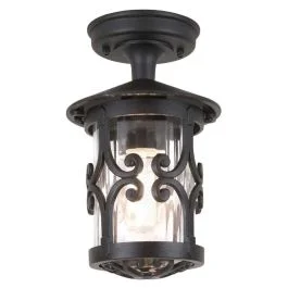 Elstead Lighting LED Buitenlamp Hereford | 1X E27 Max 60W | Dimbaar | Black Rabat