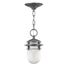 Hinkley LED Buiten Hanglamp Reef | 1X E27 Max 60W | Dimbaar | Hematite Darmowy zwrot