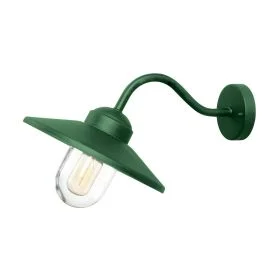 Zniżka Elstead Lighting LED Wand Buitenlamp Klampenborg | 1X E27 Max 60W | IP44 | Dimbaar | Fir Green