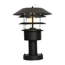 Zniżka Elstead Lighting Mini LED Tuin Pilaar Helsingor | 1X E27 Max 60W | IP44 (Outdoor) | Black