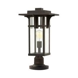 Zamów teraz Hinkley Mini LED Tuin Pilaar Manhattan | 1X E27 Max 60W | IP44 (Outdoor) | Oil Rubbed Bronze