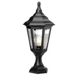 Bezpieczna płatność Elstead Lighting Mini LED Tuin Pilaar Kinsale | 1X E27 Max 60W | IP44 (Outdoor) | Black