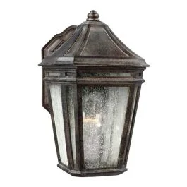 Zamów teraz Feiss LED Wand Buitenlamp Londontowne | 1X E27 Max 60W | IP44 | Dimbaar | Weathered Chestnut