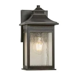 Bestseller Quoizel LED Wand Buitenlamp Livingston | 1X E27 Max 60W | IP44 | Dimbaar | Imperial Bronze
