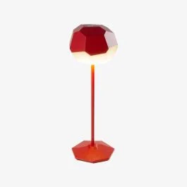 Zniżka Ubiqua STONE Tafellamp | 2.2W 2700K/3000K | Oplaadbaar IP54 | Dimbaar | Rood