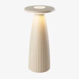 Bezpieczne zakupy Ubiqua Flora Mini Tafellamp | 1.8W 2700K/3000K | Oplaadbaar IP65 | Dimbaar | Zand