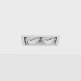 10x Inbouwarmatuur Splendore2 Wit GU10/Ba15d excl. frame, incl. ring Wit/ Hit sprzedaży