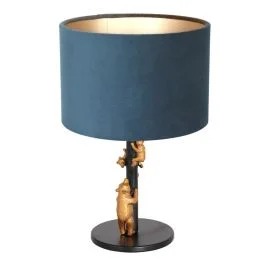 Anne Light Animaux LED Tafellamp | 1x E27 40W | Dimbaar | Blauw/Zwart Łatwy zwrot