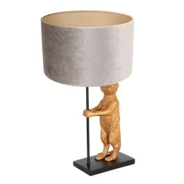 Zamów teraz Anne Light Animaux LED Tafellamp | 1x E27 40W | Dimbaar | Goud/Zilver/Zwart
