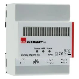 BEG Luxomat Interface Bussysteem | DALI Router Gen2 DIN-rail montage wit IP20 Tylko dziś