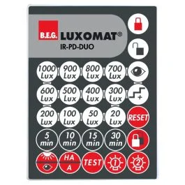 BEG Luxomat Onderdeel | IR afstandsbediening PD-DUO Plafondmontage - Ekspresowa dostawa