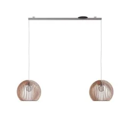 Tylko dziś Lightswing Twin Ophangsysteem | 90cm RVS | Geschikt voor 2 Hanglampen | Max 3.5kg Per Kant