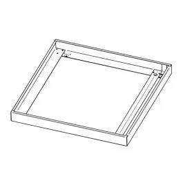 Performance in Lighting Onderdeel | PLATO OPBOUW FRAME 625X625MM (DUITS)-Opbouwframe | 86256010 Niska cena