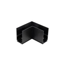 Powergear Onderdeel | 48V Track L deep profile connector flat right Black | PRO-DN135FR-B Nowy