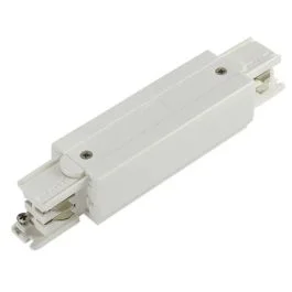 Hit sprzedaży Powergear Onderdeel | 3-fasen rails Middelste connector Wit | PRO-0434-W