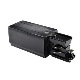 Powergear Onderdeel | 3-fasen rails Connector Links DALI 1 Circuit Zwart | PRO-D431 L-B Premium