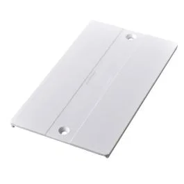 Ostatnie sztuki Powergear Onderdeel | 3-fasen rails Middelsteconnectorafdekking Wit | PRO-R434-W