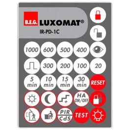 BEG Luxomat Onderdeel | IR afstandsbediening PD-1C Plafondmontage - Hit sprzedaży