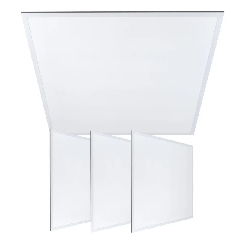 Nie przegap 4PACK LED's Light Panelen vierkant 595x595mm - Compleet universeel paneel met driver - 40W - 4 stuks