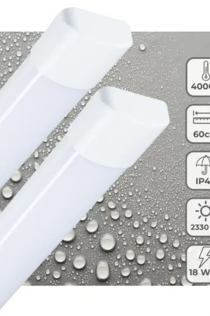 2 PACK - LED's Light LED TL lamp 60 cm voor binnen - Complete LED TL verlichting - 2330 lm Nowość