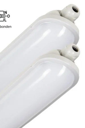 2 PACK - LED's Light Pro Premium LED TL armatuur compleet 150 cm - Waterdicht - 3680 lm Taniej