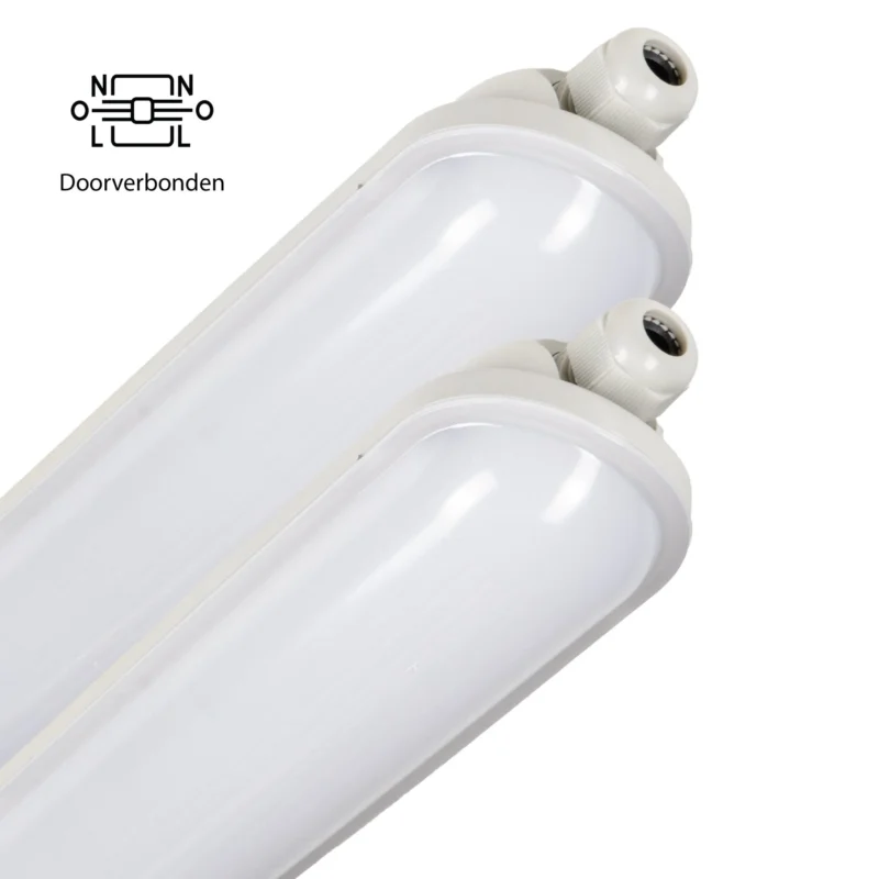 2 PACK - LED's Light Pro Premium LED TL armatuur compleet 150 cm - Waterdicht - 3680 lm Taniej