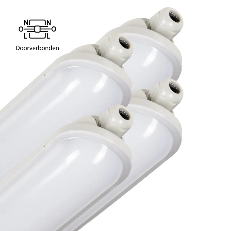4 PACK - LED's Light Pro Premium Koppelbaar LED TL armatuur 40W 150cm 6400lm 4000K 160lm/w Kup teraz