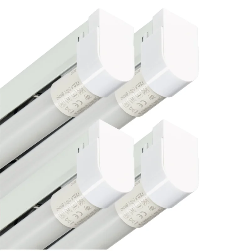 4 PACK - LED's Light LED licht balk 120 cm voor binnen - Armatuur inclusief LED TL buis - 1900 lm Ostatnia szansa