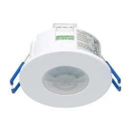 Bezpieczne zakupy LED Bewegingssensor PIR Ø76 mm – Inbouw – 600W – Direct Leverbaar