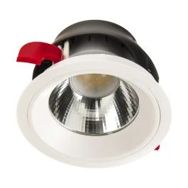 Darmowa dostawa Led downlight - 12 watt - 3000K - 800lm - rond 125 mm - gatmaat 103 mm - koppelbaar