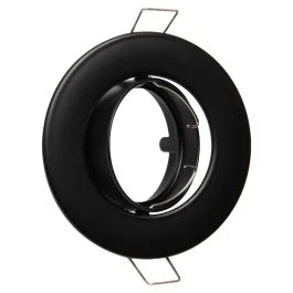 Led spot frame kantelbaar - kleur zwart - rond 92 mm - gatmaat 80 mm #basis Oferta limitowana