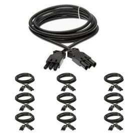 10x Koppelsnoer - vergelijkbaar met Wieland GST18i3-3m – Voordeelpak & Plug & Play Najlepsza cena